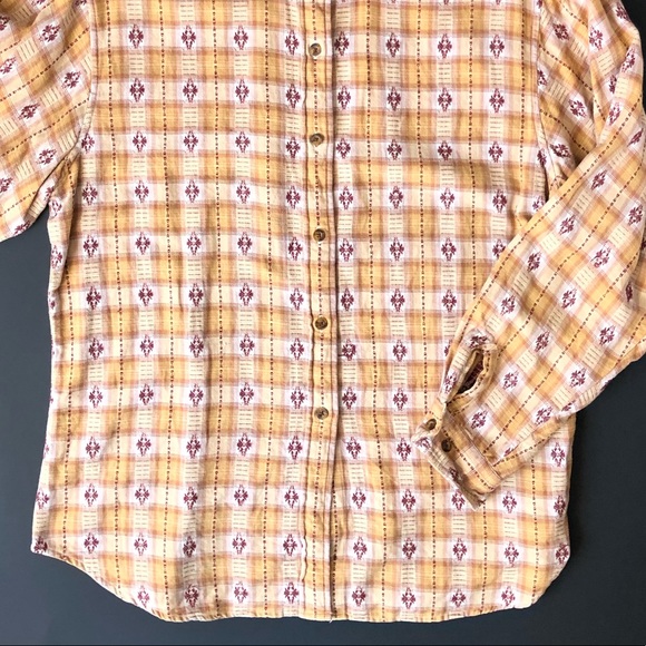 Woolrich John Rich and Bros Vintage Button Down 100% Cotton Shirt, Large - Picture 3 of 9